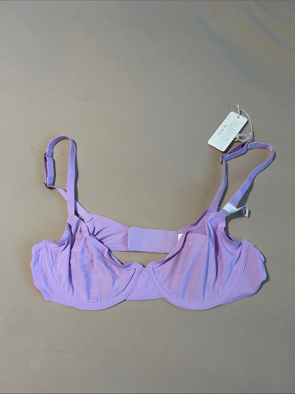 NWT Aerie SMOOTHEZ Full Coverage Unlined Bra | Lavender Purple